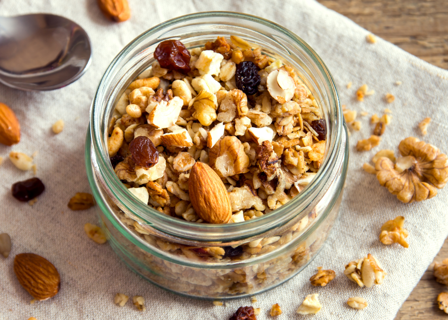 Hàm lượng calo trong các sản phẩm từ Granola Hàm lượng calo trong các sản phẩm từ Granola